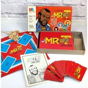 PITY THE FOOL🚨Mr. T Board Game Vintage 1983 Milton Bradley The A Team Complete